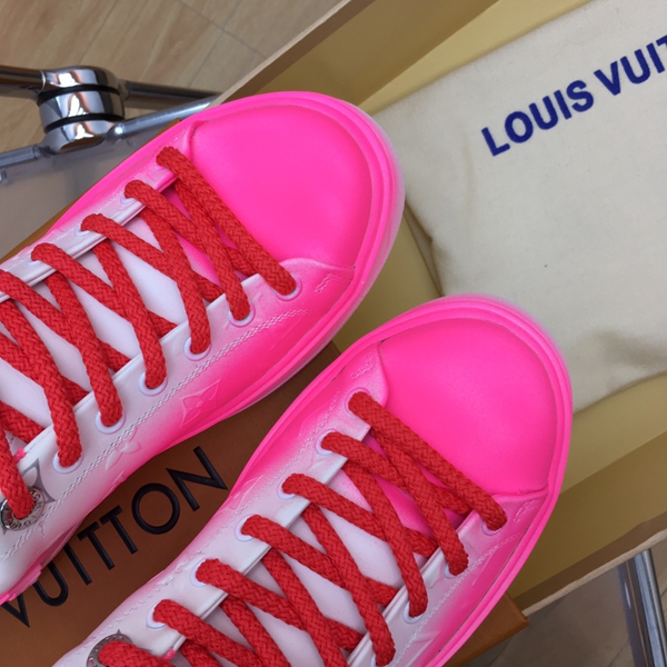 ルイヴィトン靴角部分ディテール